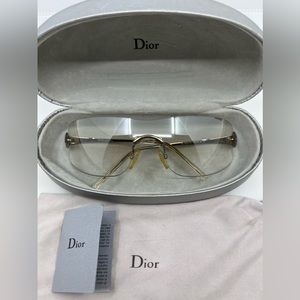 Christian Dior Absolute Frameless Shield Sunglasses